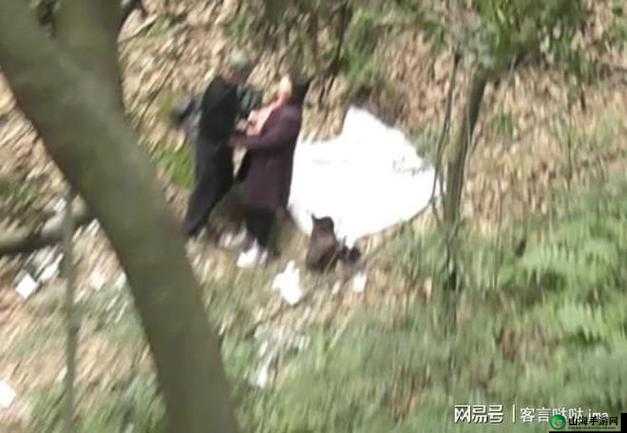 53 岁大妈山坡娱乐活动：欢乐时光不停歇