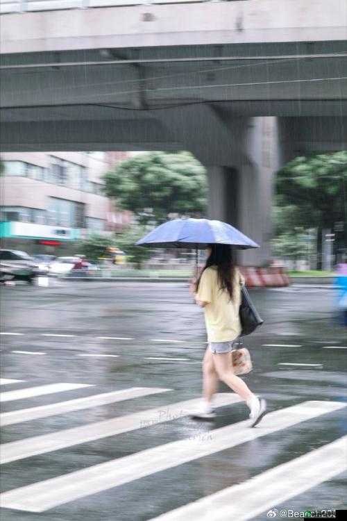 下面湿漉漉的像是刚下过雨：街头见闻